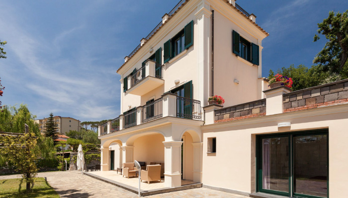 villa castore sorrento coast